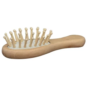 Pettine Massaggio in Legno Spazzola Massaggio Cuoio Capelluto Pettini Spazzole Antistatiche - Foto 1 di 11