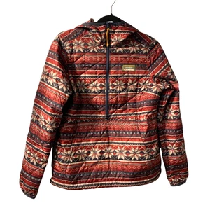 Maglione donna LL Bean Fair Isle Katahdin isolato taglia XXS Primaloft cordino - Foto 1 di 9