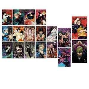 1 Band Jujutsu Kaisen Englisch Manga Band 0-17 Brandneu Viz Media USA Bestand - Bild 1 von 21