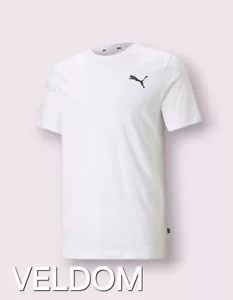 T-shirt Uomo Puma Con Logo 586668 52 Bianco - Picture 1 of 6