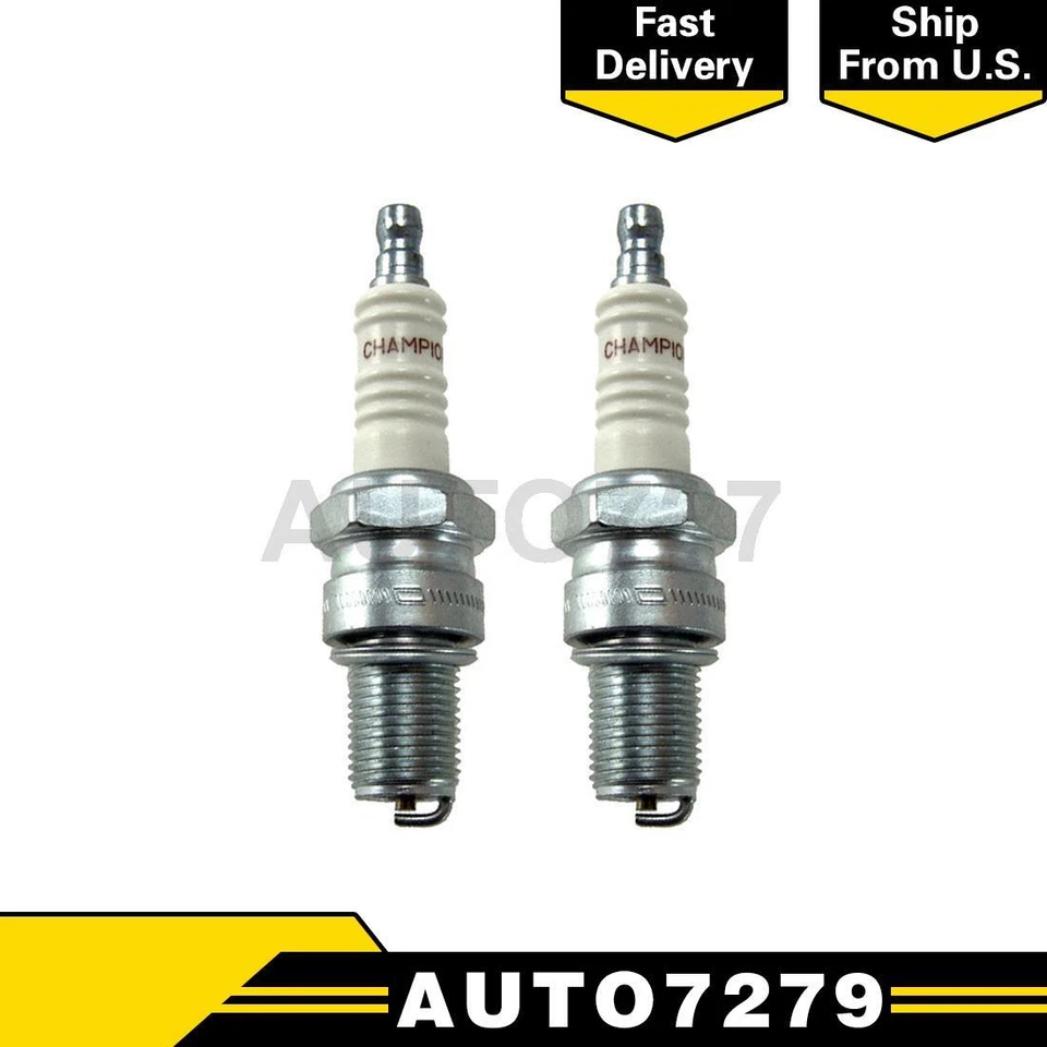 Champion Spark Plug  2PCS Spark Plug For Panhard Dyna - Image 1 of 1