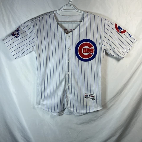 majestic men's size small chicago cubs #17 Bryant baseball stitches jeresy Cover