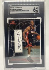 Dwyane Wade 2003-04 Fleer Focus Auto /100