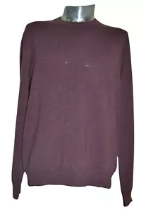 Paul Smith Hauptlinie Mauve Kaschmir Rundhals Sweatshirt “XL” Neu mit Etikett - Bild 1 von 6