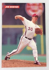1991 Philadelphia Phillies Medford Photo Card-Joe Boever 