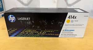 HP LaserJet 414X High Yield Toner Cartridge (W2022X) Yellow Free Shipping - Photo 1/2