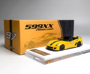 Car's Lounge Maßstab 1:64 gelb 599xx GTO FROGRAMM Sport Modell Diecast Resin Auto - Bild 1 von 4