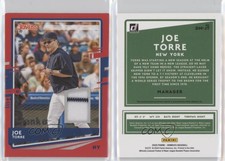 2020 Panini Donruss Donruss Materials Red /99 Joe Torre #DM-JT HOF
