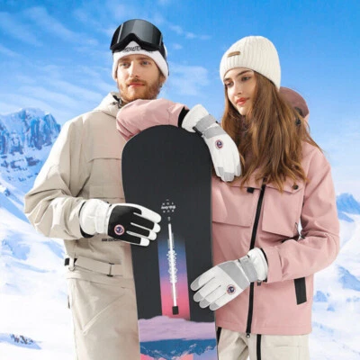 Skihandschuhe Elektrofahrradfahren rutschfeste wasserdichte Touchscreen-Handschu - Bild 1 von 4