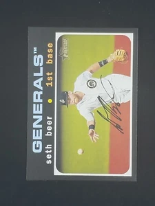 2020 Topps Heritage Minors #159 Seth Beer - Picture 1 of 1