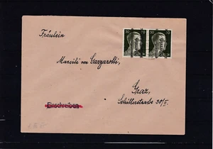 TOP Brief mit 2x30 aus der Grazer Aushilfsausgabe Stempel 4.7.45 - Picture 1 of 2