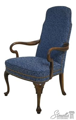 L68862: ETHAN ALLEN Mahogany Queen Anne Open Armchair - Image 1 of 4