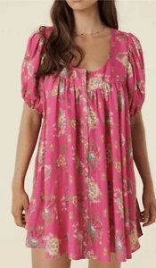 BNWT Spell Solstice Linen Mini Dress - Picture 1 of 3