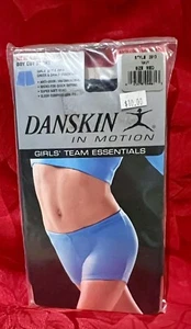 Nuevo Baúl Danskin Niñas Alegría/Baile Estilo 2913 Azul Marino Anti Olores Nuevo en Paquete Mediano M - Imagen 1 de 2