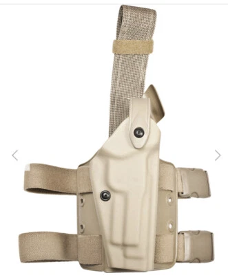 SAFARILAND 6004 SLS TACTICAL TAN LEG HOLSTER BERETTA 92 96 M9 MINT IN WRAPPER! - Image 1 of 3