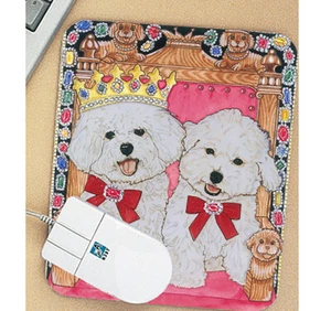 Bichon Frise Mouse Pad - Picture 1 of 1