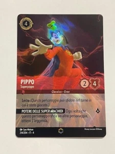 Lorcana TCG PIPPO 214/204 Enchanted - ITA ITALIANO - Imagen 1 de 2
