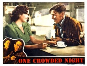 One Crowded Night Lobby Card bottom Anne Revere Paul Guilfoy - 1940 Movie Photo