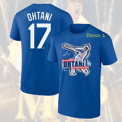 HOT - Shohei Ohtani Los Angeles Dodgers 2025 National League MVP Name & Number - Image 1 of 4