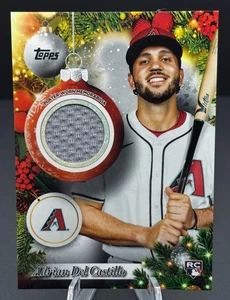 2025 Topps Holiday - Relics Adrian Del Castillo #PR-AD (MEM, RC) - Bild 1 von 2
