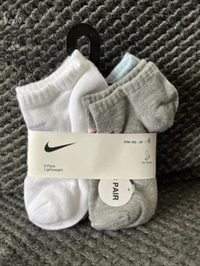 NIKE Cushioned or Lightweight Socks Girls Size YTH 10C-3Y NEW - Picture 1 of 2