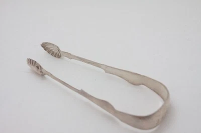 Coin Silver Sugar Tongs – C Rogers - Image 1 of 4