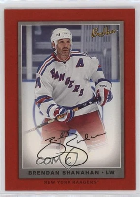 2006-07 Upper Deck Bee Hive rojo facsímil firma Brendan Shanahan #36 patio Foto 1 de 2