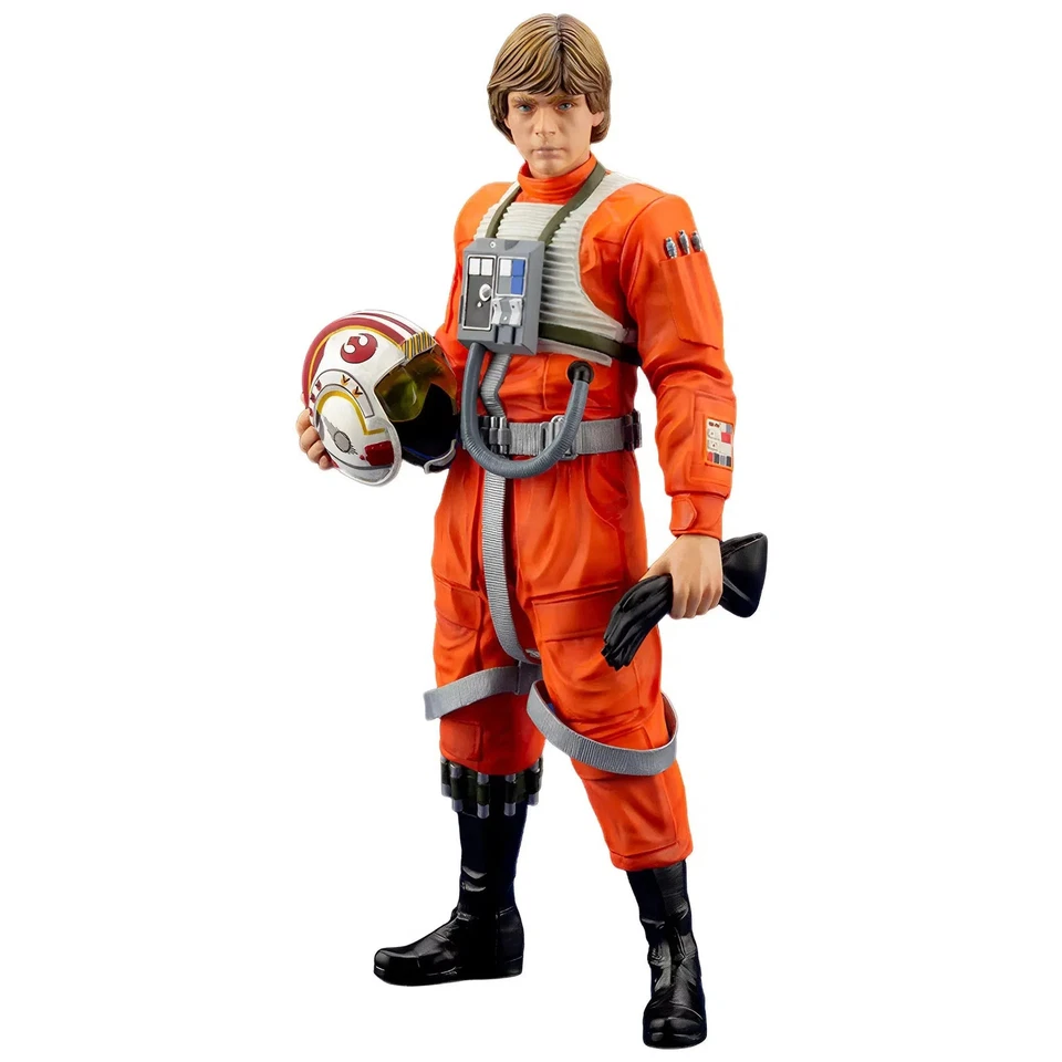 Kit de modelo de boneco Star Wars - X-Wing piloto Luke Skywalker (escala 1:10, pré-pintura - Imagem 1 de 4