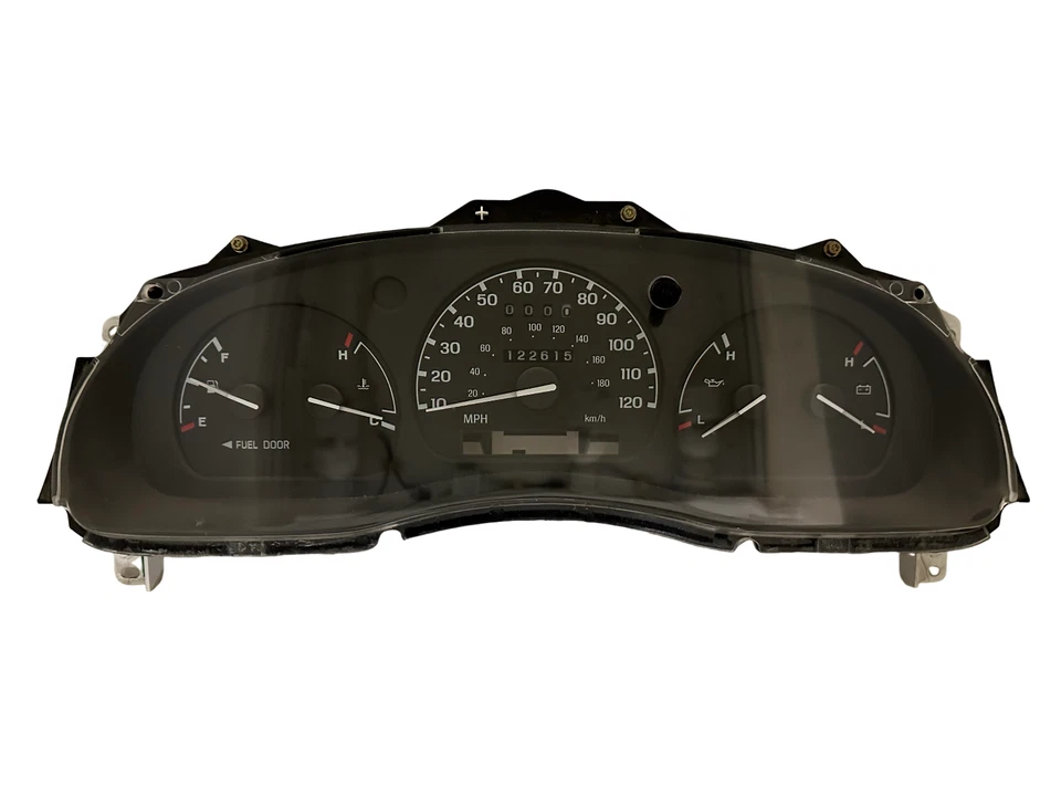 Instrumento velocímetro 98 99 00 Ford Ranger medidores de painel 122.615 milhas - Imagem 1 de 4