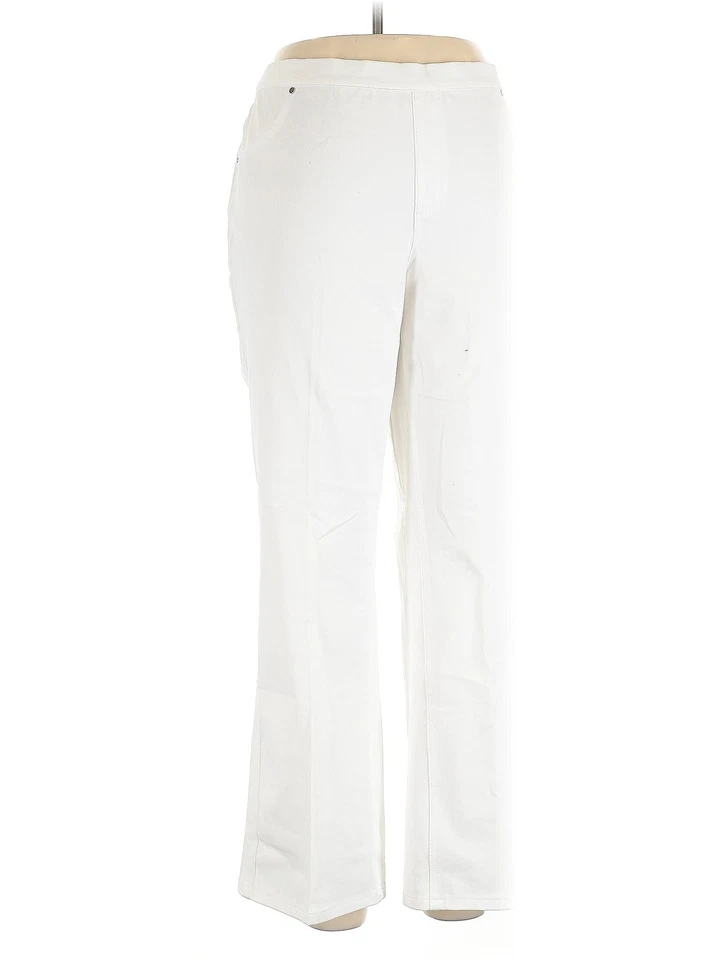Pantalones de vestir blancos para mujer H By Halston 16 Foto 1 de 2