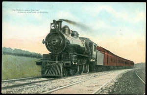 STEAM TRAIN - PENNSYLVANIA SPECIAL POSTCARD - Picture 1 of 1