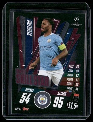 2021 SUPER SKILL STAR RAHEEM STERLING MANCHESTER CITY #SKI 13 - Image 1 of 2