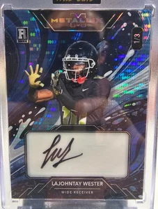 2025 Wild Card Metallix Wild Paint Lajohntay Wester Rookie Auto /3 Ravens - Picture 1 of 2