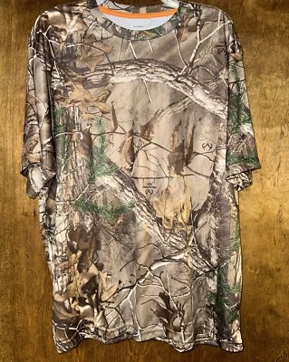 Realtree Xtra Camo Crew Neck Hunting Fishing Woods Trees T- Shirt  XL - NEW! - Image 1 of 4