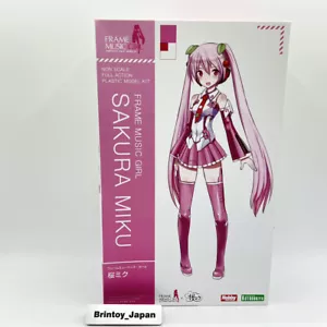 Frame Music Girl Sakura Miku Hatsune Miku Kotobukiya Model Kit Action Figure JP - Picture 1 of 8