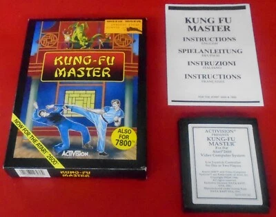 ** ATARI 2600 Game Kung - Fu Master - Complete VGC - Image 1 of 2