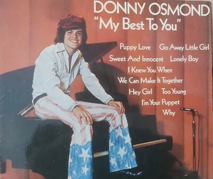 Donny Osmond - My Best To You, 12" 33rpm Vinyl, Zustand top - Bild 1 von 2