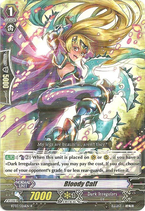 4 x Bloody Calf - BT03/026EN - R Near Mint / Mint, English - Image 1 of 1