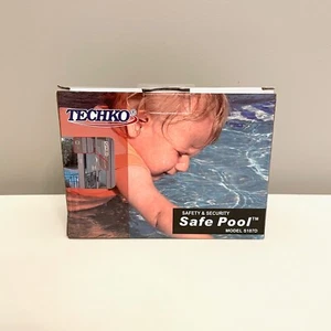 TECHKO MODELO S187D SEGURO PISCINA SEGURIDAD PISCINA PUERTA ALARMA ÁREA DETECTOR ENTRADA - Imagen 1 de 12