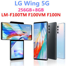 LG Wing 5G LM-F100TM F100N F100VM 256GB+8GB 64MP Unlocked Smartphone -New Sealed