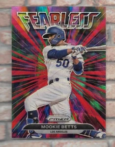 MOOKIE BETTS 2022 PANINI PRIZM FEARLESS SP INSERT CARD #'D /99 MLB DODGERS - Bild 1 von 2