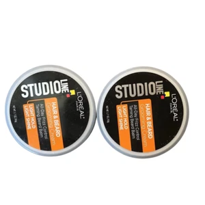 L'Oreal Paris Studio Line Beard and Hair Cream, 1.7 fl. oz. -2 Pack - Picture 1 of 3