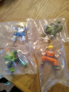 Lot Of 4 Figure Dragon Ball Z Vegeta BS STA 1989  Vintage ALL IN Plastic Bag  - Picture 1 of 10