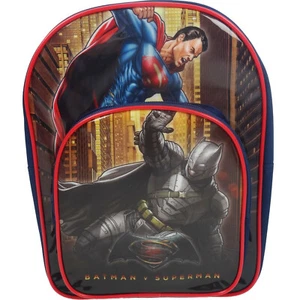 Batman Superman Kids Backpack Boys School Bag Childrens Rucksack - Picture 1 of 1