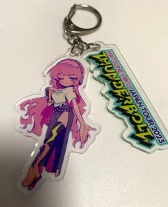 Megurine Luka Hatsune Miku Japan Tour 2023 Thunderbolt Acrylic Keychain aaa - Picture 1 of 2