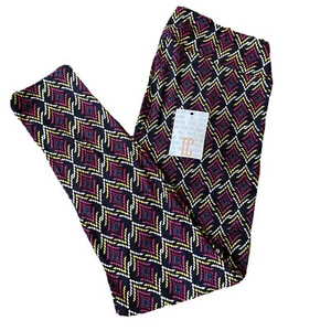 LuLaRoe Tall & Curvy TC Sz 12-18 Leggings Geometric NEW (LLR-46) - Picture 1 of 6