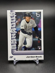 2024 Topps Brooklyn Collection Jordan Beck Rookie RC #5 Rockies - Bild 1 von 2