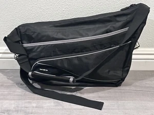 NEW Samsonite 49965-1062 Large Shoulder/ Crossbody Camera Bag BLACK/GRAY - Picture 1 of 2