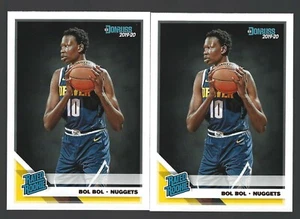 2019-20 Donruss Bol Bol 2 Card Rating Rookie Lot #234 - Bild 1 von 1