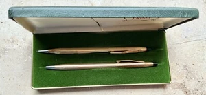 TOLLE GEBRAUCHTE! CROSS Century Kugelschreiber/Bleistift Set, vergoldet - Bild 1 von 3